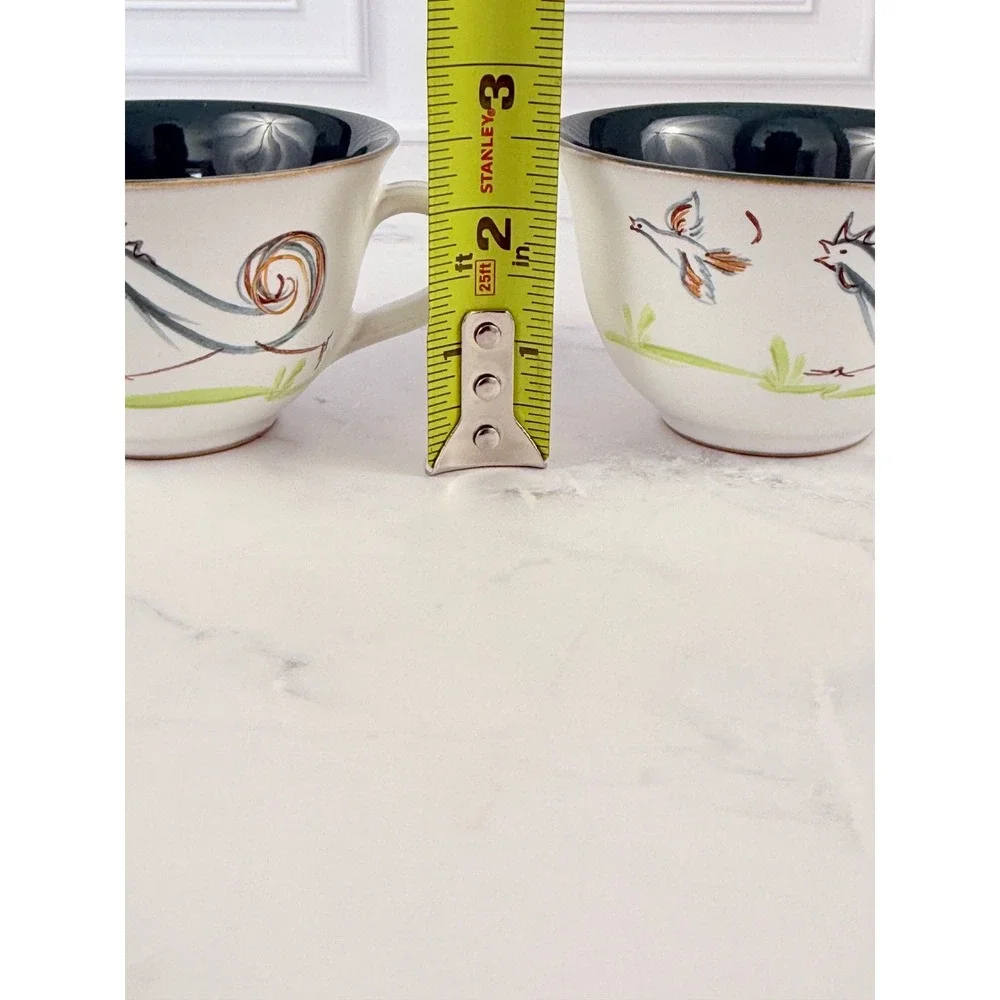 VTG PAIR (2) 1960s Denby England 